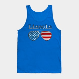 USA PILOT GLASSES LINCOLN Tank Top